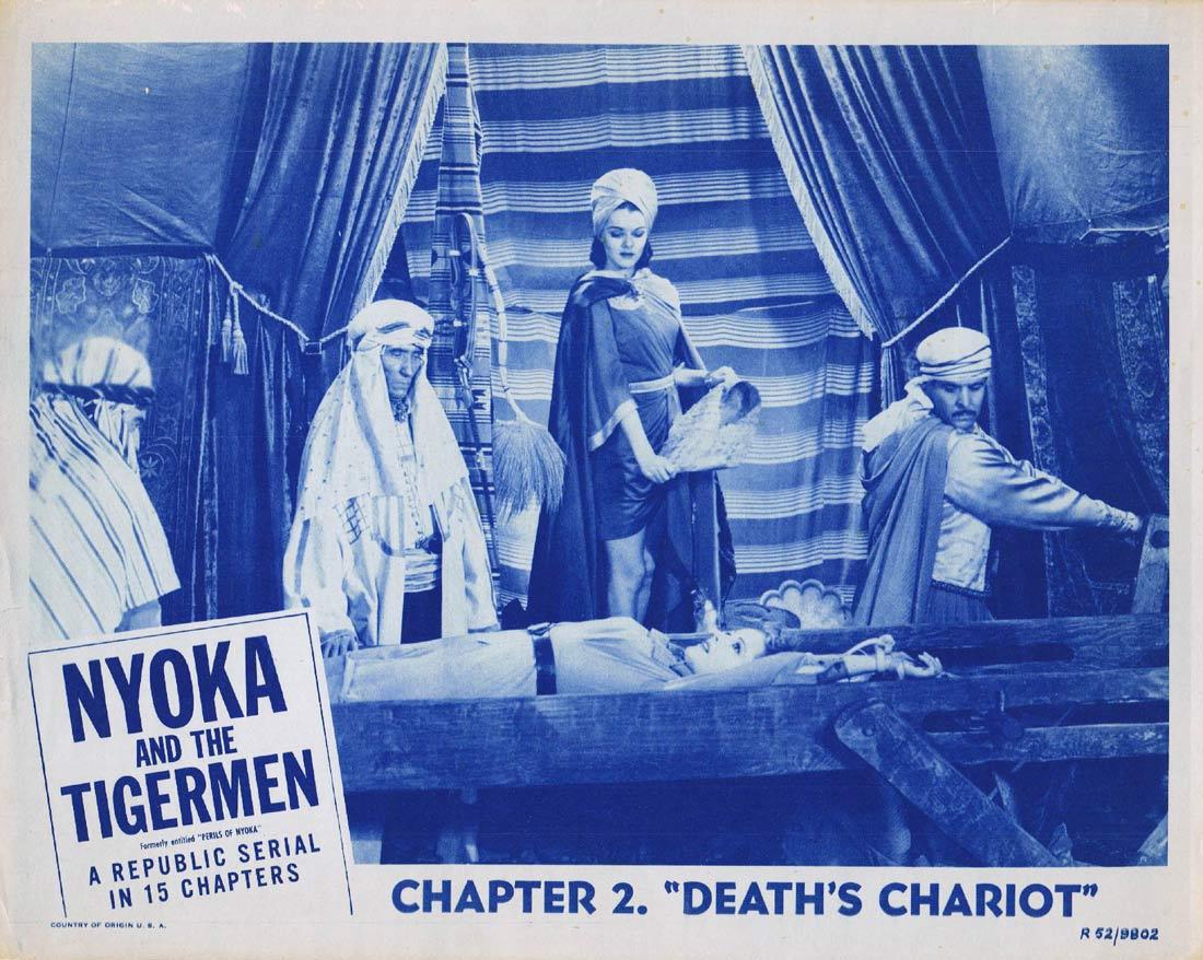 NYOKA AND THE TIGERMEN Original Lobby Card Columbia Serial 1952r