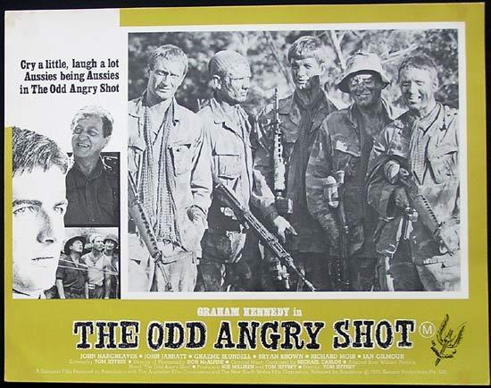 ODD ANGRY SHOT ’79-Graham Kennedy VIETNAM Lobby Card #6