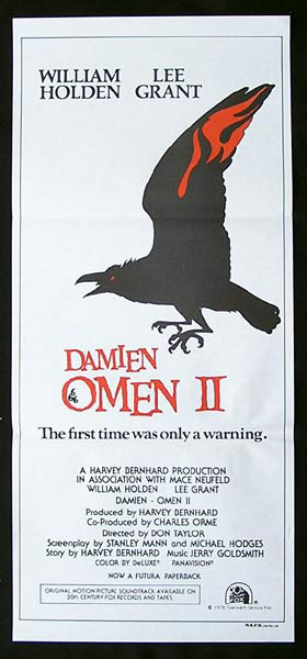 the omen 2 movie poster