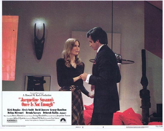 ONCE IS NOT ENOUGH 1975 George Hamilton US Lobby card 4