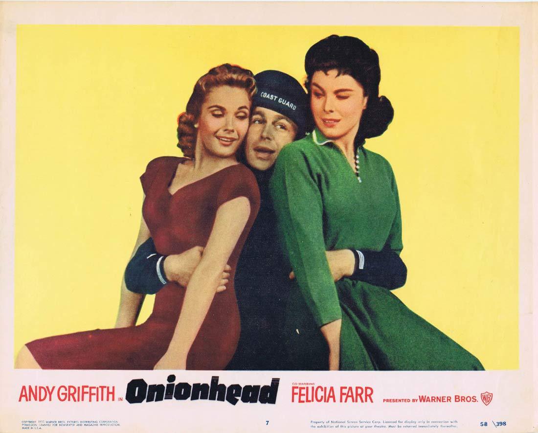 ONIONHEAD Original Lobby Card 7 Andy Griffith Felicia Farr