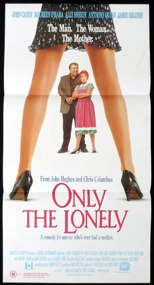 ONLY THE LONELY Original Daybill Movie Poster JOHN CANDY Maureen O’Hara