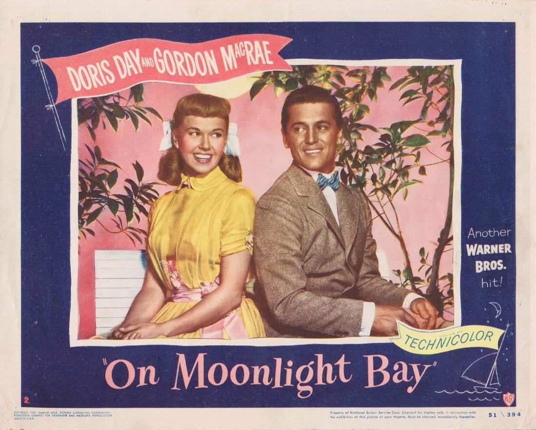 ON MOONLIGHT BAY Original Lobby Card 2 Doris Day Gordon MacRae Jack Smith