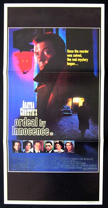 ORDEAL BY INNOCENCE Original Daybill Movie Poster Donald Sutherland Agatha Christie Faye Dunaway