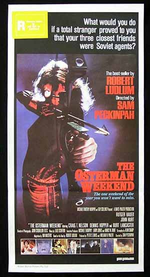 THE OSTERMAN WEEKEND ’83-Peckinpah RARE poster