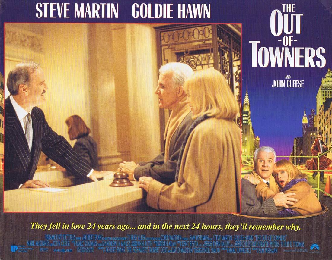 THE OUT OF TOWNERS Original Lobby Card 3 Steve Martin Goldie Hawn