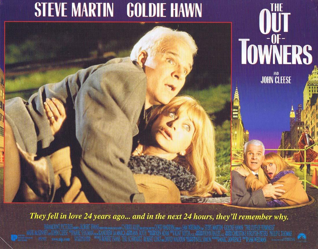 THE OUT OF TOWNERS Original Lobby Card 4 Steve Martin Goldie Hawn