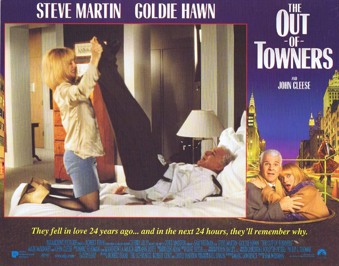 THE OUT OF TOWNERS Original Lobby Card 5 Steve Martin Goldie Hawn