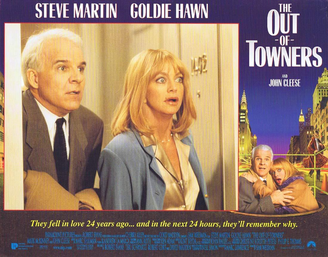 THE OUT OF TOWNERS Original Lobby Card 6 Steve Martin Goldie Hawn