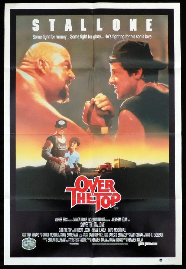 OVER THE TOP One Sheet Movie Poster Sylvester Stallone