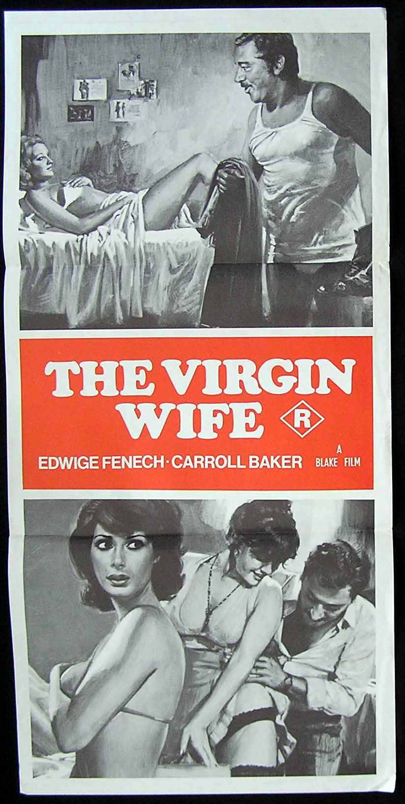 THE VIRGIN WIFE ’75-Carroll Baker-Sexploitation Movie Poster