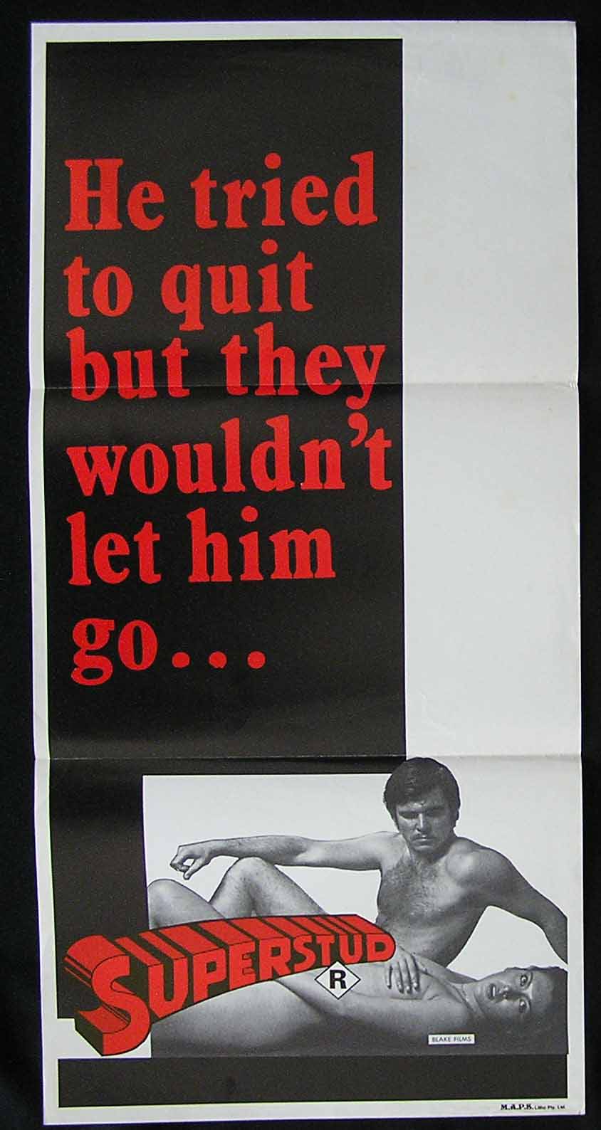 SUPERSTUD ’70s Sexploitation Movie Poster
