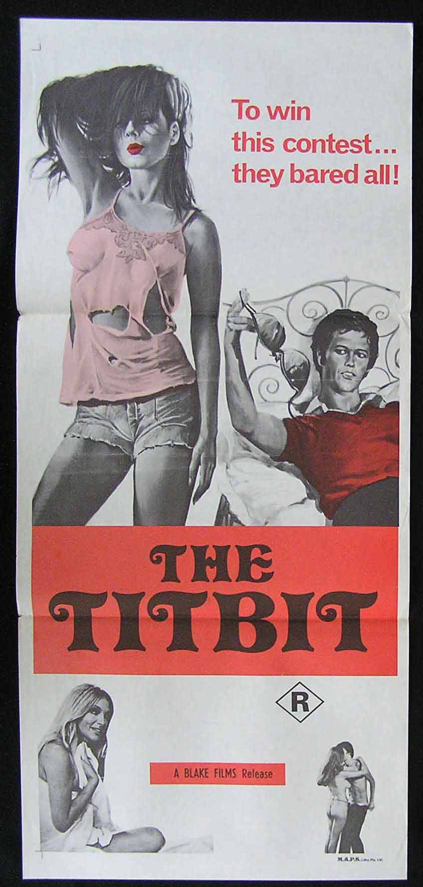THE TITBIT ’70s Sexploitation Movie Poster
