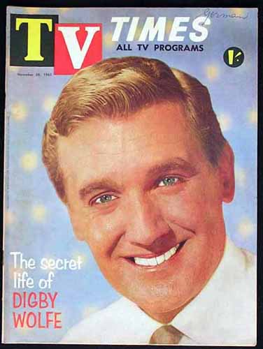 TV TIMES MAGAZINE Digby Wolfe Nov 30 1961 Brisbane