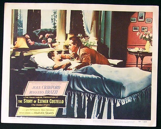STORY OF ESTHER COSTELLO ’57-Joan Crawford-Brazzi-Lobby Card #4