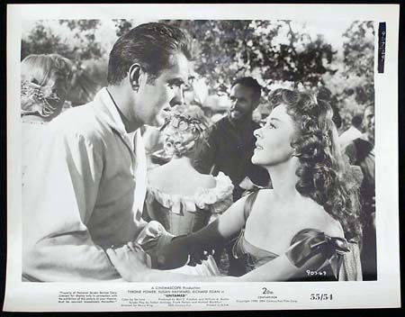 UNTAMED ’55 Susan Hayward Tyrone Power RARE Original Movie Still #14