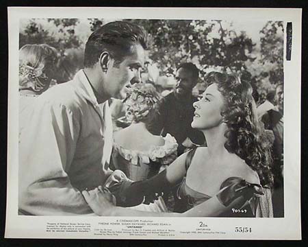 UNTAMED ’55 Susan Hayward Tyrone Power RARE Original Movie Still #34