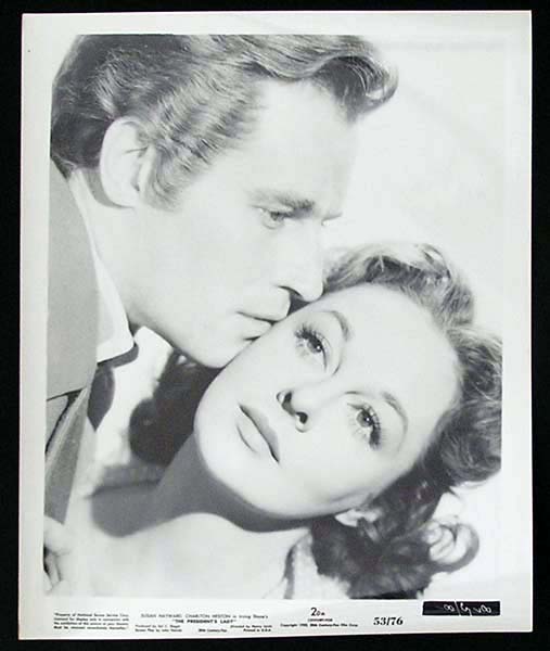 THE PRESIDENT’S LADY ’53 Charlton Heston Susan Hayward RARE Original Movie Still #9