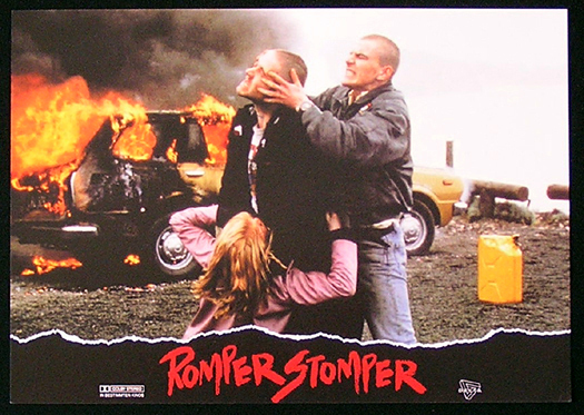 ROMPER STOMPER 1992 Geoffrey Wright SKINHEADS German Lobby Card #8
