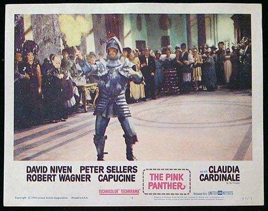 THE PINK PANTHER 1964 Peter Sellers Lobby Card 4
