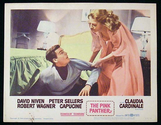 THE PINK PANTHER 1964 Peter Sellers Lobby Card 1