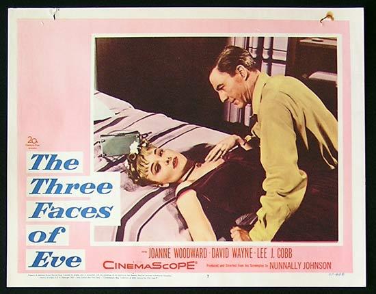 THREE FACES OF EVE Lobby Card 7 1957 Joanne Woodward