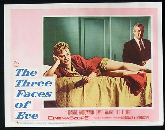 THREE FACES OF EVE Lobby Card 5 1957 Joanne Woodward