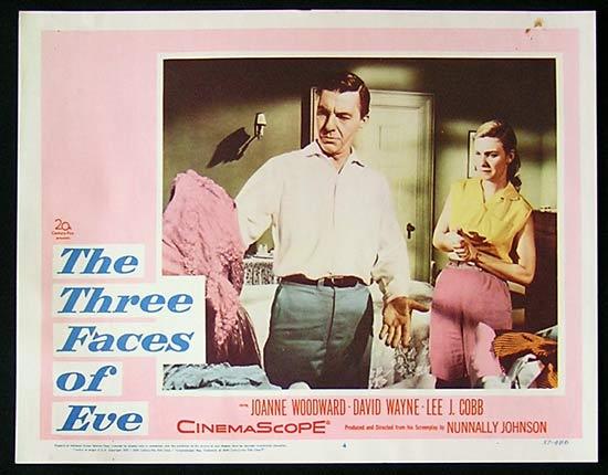 THREE FACES OF EVE Lobby Card 4 1957 Joanne Woodward