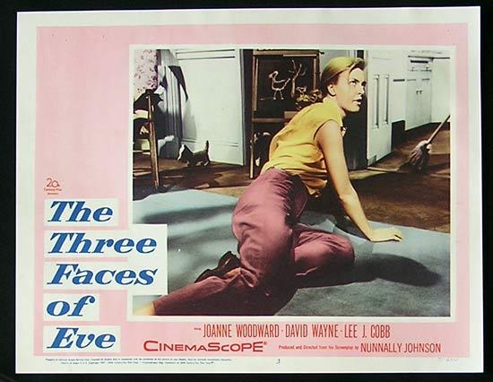 THREE FACES OF EVE Lobby Card 3 1957 Joanne Woodward