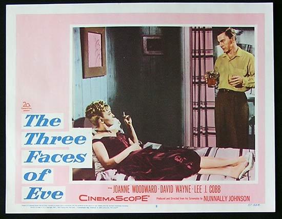 THREE FACES OF EVE Lobby Card 8 1957 Joanne Woodward