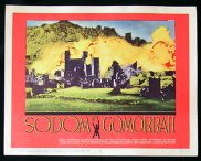 SODOM AND GOMORRAH Lobby Card 8 1963 Stewart Granger
