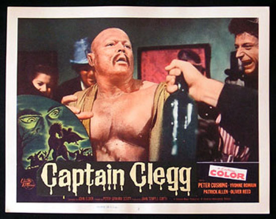 CAPTAIN CLEGG Lobby Card #2 1962 Hammer Horror