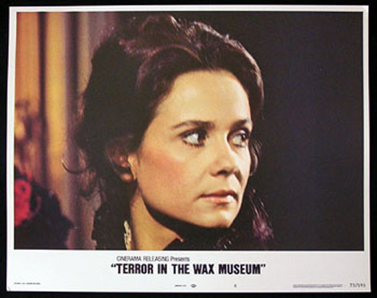 TERROR IN THE WAX MUSEUM Lobby Card #5 1973 Shani Wallis