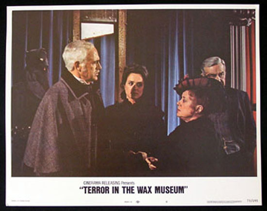 TERROR IN THE WAX MUSEUM Lobby Card #6 1973 Elsa Lanchester Ray Milland