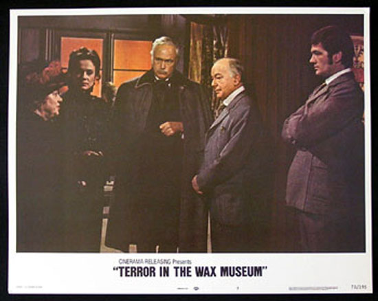 TERROR IN THE WAX MUSEUM Lobby Card #7 1973 Elsa Lanchester Ray Milland