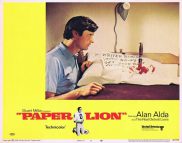 PAPER LION Lobby Card 8 Alan Alda as writer George Plimpton