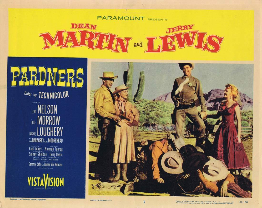 PARDNERS Vintage Movie Lobby Card 5 Dean Martin Jerry Lewis