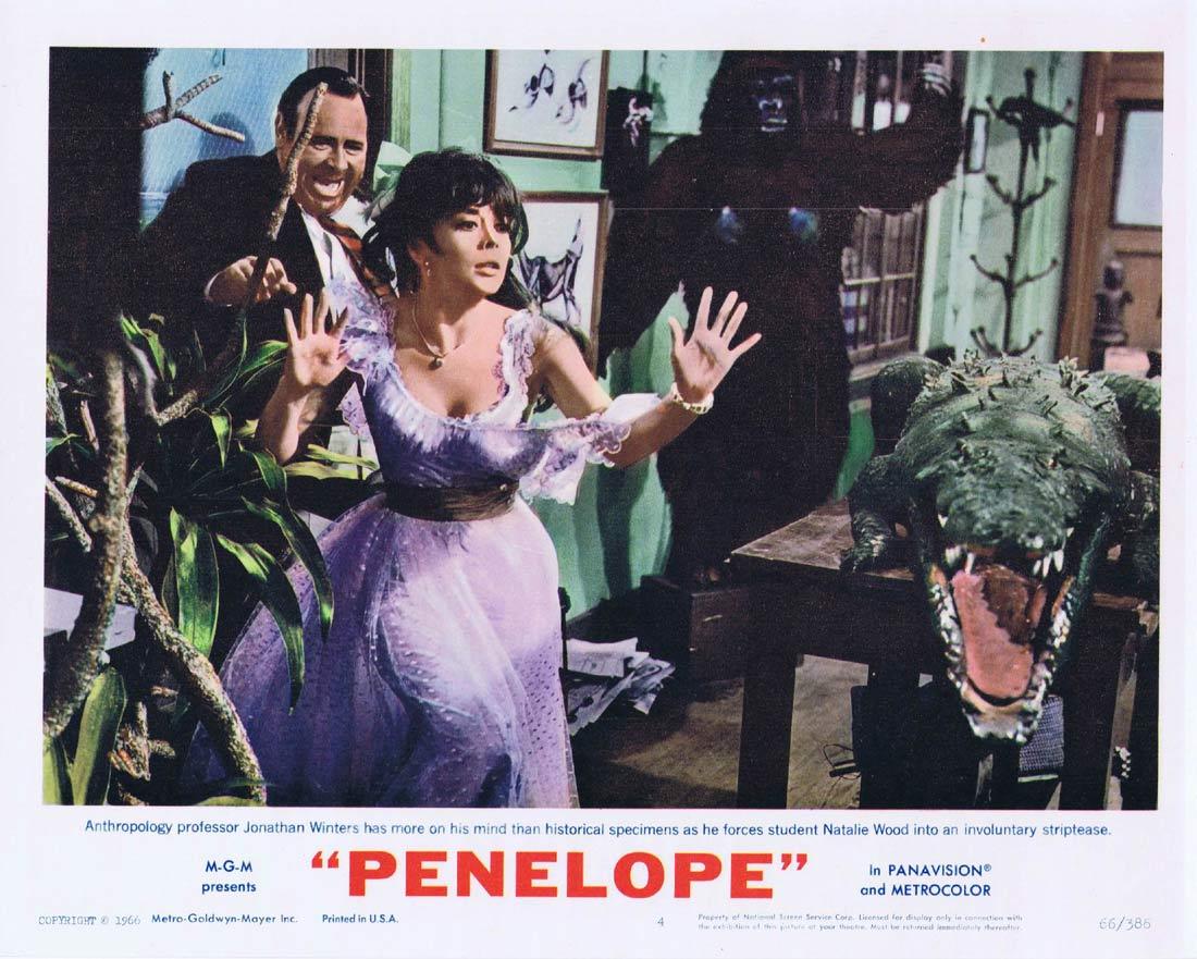 PENELOPE Lobby Card 4 Natalie Wood Jonathan Winters