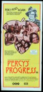 PERCY'S PROGRESS Original Daybill Movie Poster Vincent Price Dame Edna Barry Humphries