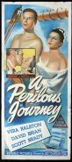A PERILOUS JOURNEY Daybill Movie poster Vera Ralston