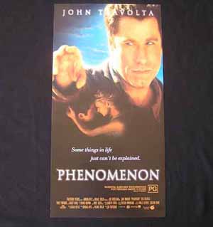 PHENOMENON Original Daybill Movie poster John Travolta