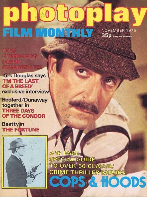 PHOTOPLAY Film Monthly Magazine Nov 1975 Peter Sellers The Pink Panther
