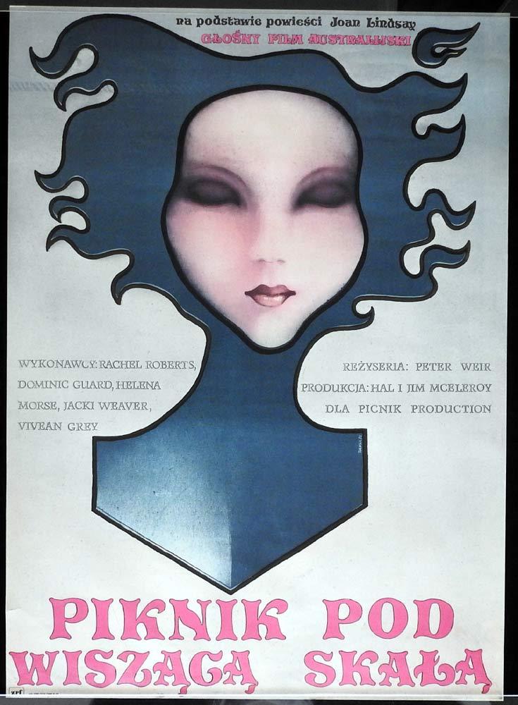 PICNIC AT HANGING ROCK Peter Weir Original POLISH Movie Poster