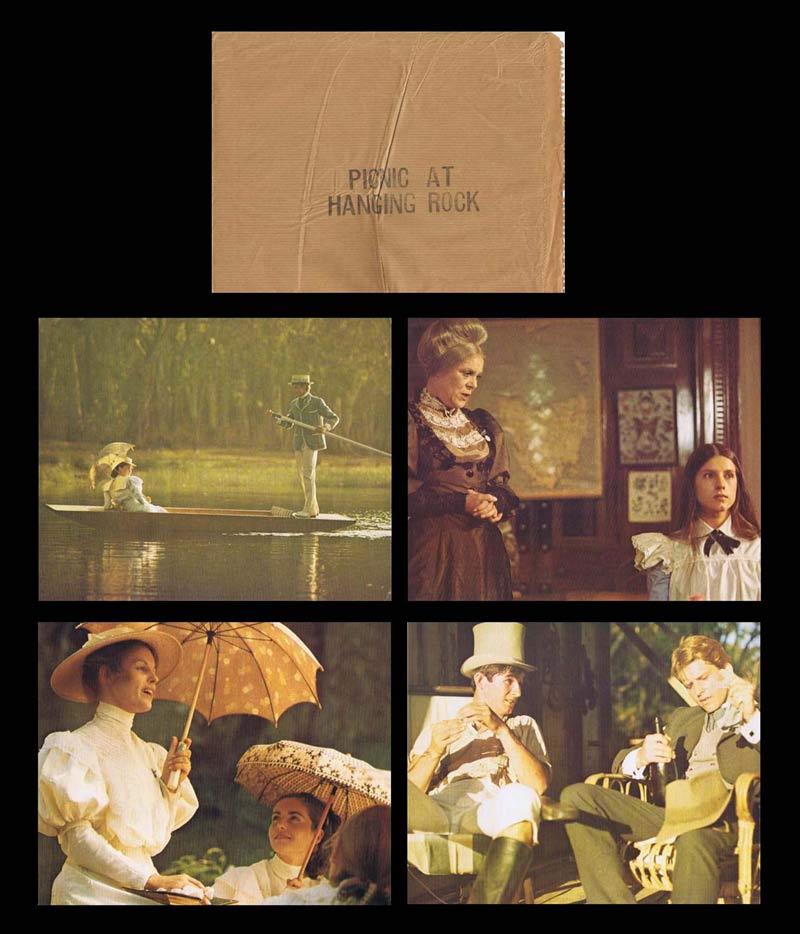 PICNIC AT HANGING ROCK 8 x 10 Movie Card set Peter Weir Anne-Louise Lambert