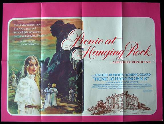 PICNIC AT HANGING ROCK 1975 Rare British Quad Movie Poster