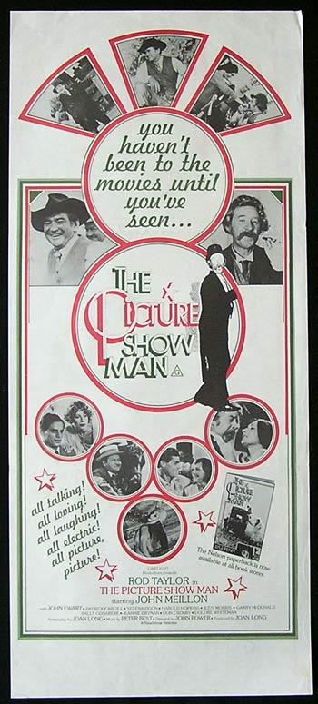 THE PICTURE SHOW MAN Daybill Movie poster 1977 John Meillon Rod Taylor