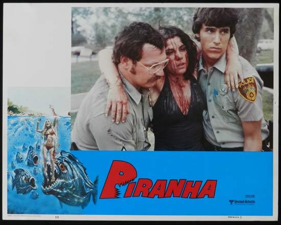 PIRANHA They’re Here & They’re Hungry US Lobby Card 11