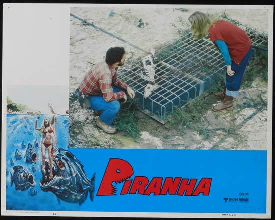 PIRANHA They’re Here & They’re Hungry US Lobby Card 12