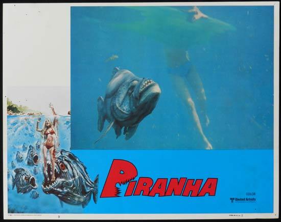 PIRANHA They’re Here & They’re Hungry US Lobby Card 2