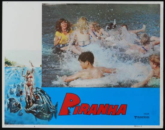 PIRANHA They’re Here & They’re Hungry US Lobby Card 4